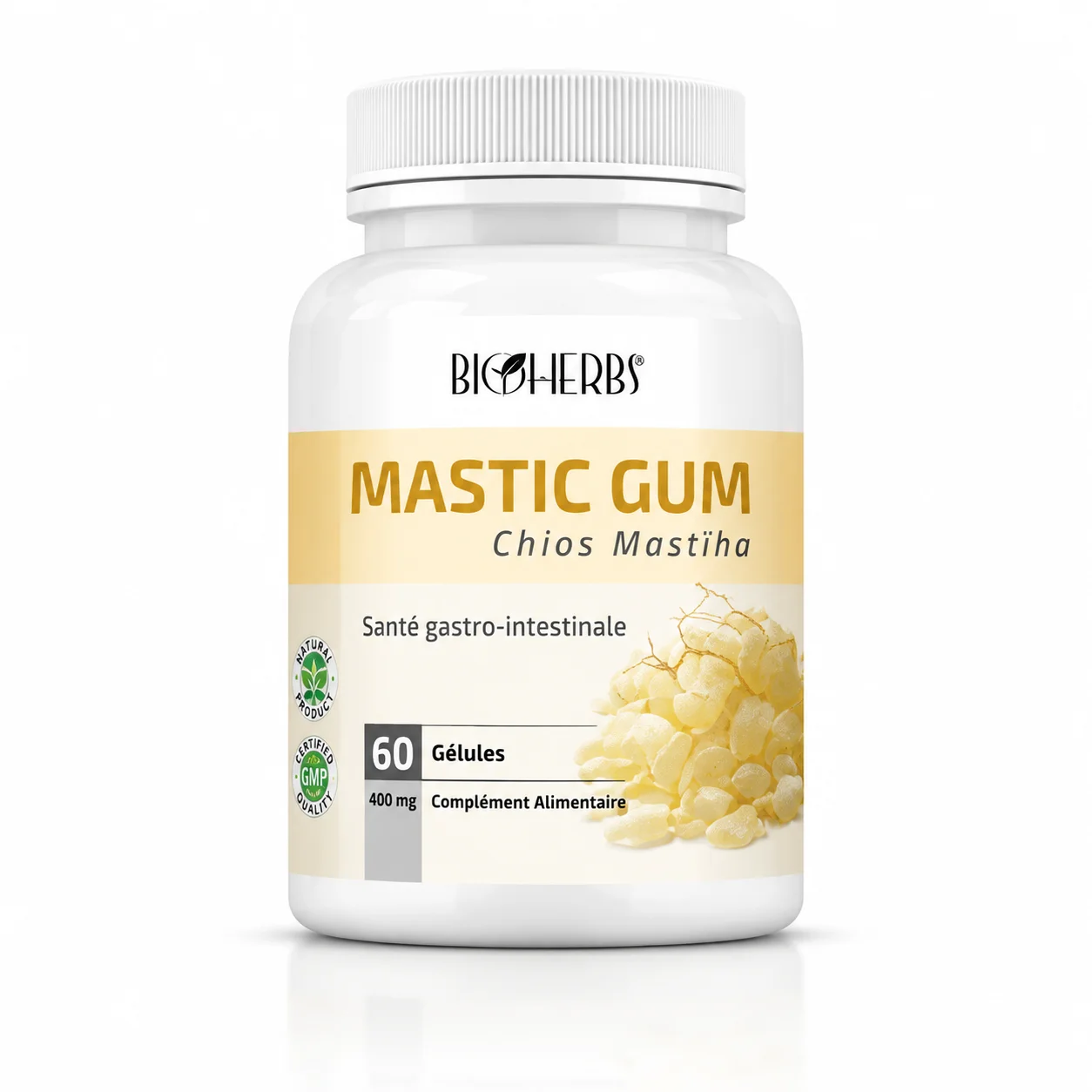 Bioherbs-Mastic-Gum-B-60-GELULES Bioherbs Mastic Gum B/60 GELULES