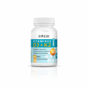 Bioherbs Vitamine D3+K2 60 gélules