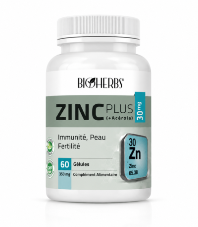 Bioherbs Zinc Plus (+ Acérola) 60 Gélules
