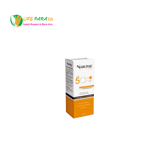 NARCISSE GOLD ECRAN SOLAIRE INVISIBLE SPF50, 50ML