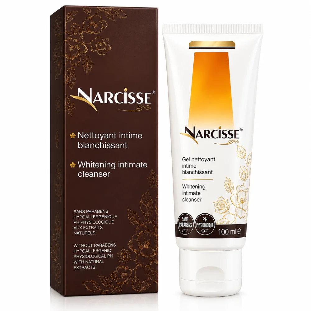 NARCISSE GOLD GEL INTIME NETTOYANT ECLAIRCISSANT 100 ML