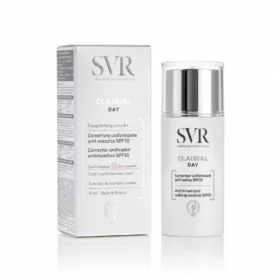 SVR CLAIRIAL DAY CORRECTEUR UNIFORMISANT ANTI-TACHES SPF 30 , 30 ML