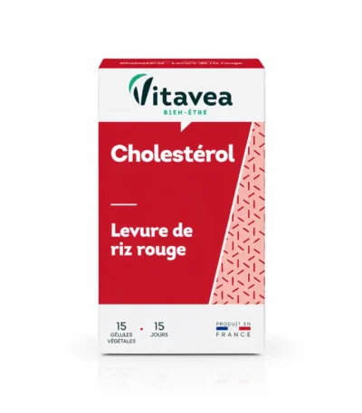 VITAVEA CHOLEST CONTROL LEVURE DE RIZ ROUGE 15 GELULES