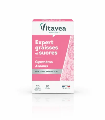 VITAVEA EXPERT GRAISSES ET SUCRES 20 GELULES