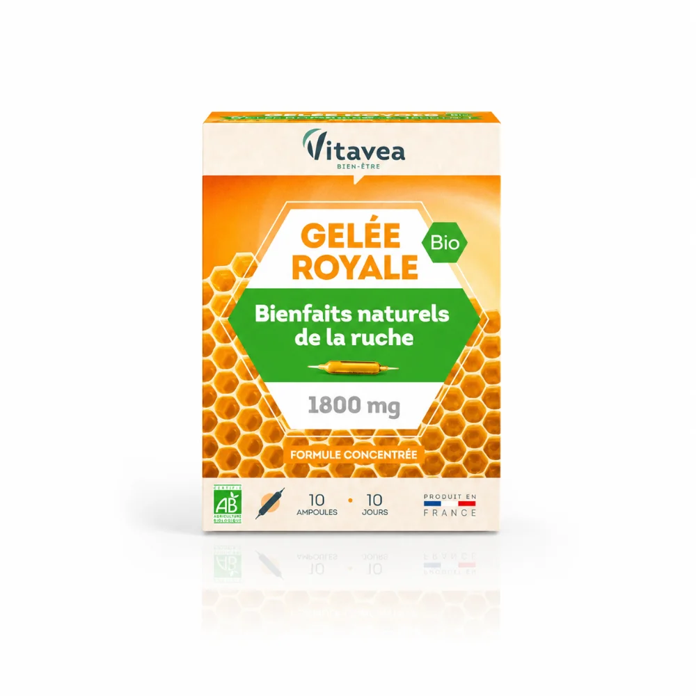 VITAVEA GELEE ROYALE BIO 1800MG 10 AMPOULES VITAVEA GELEE ROYALE BIO 1800MG 10 AMPOULES