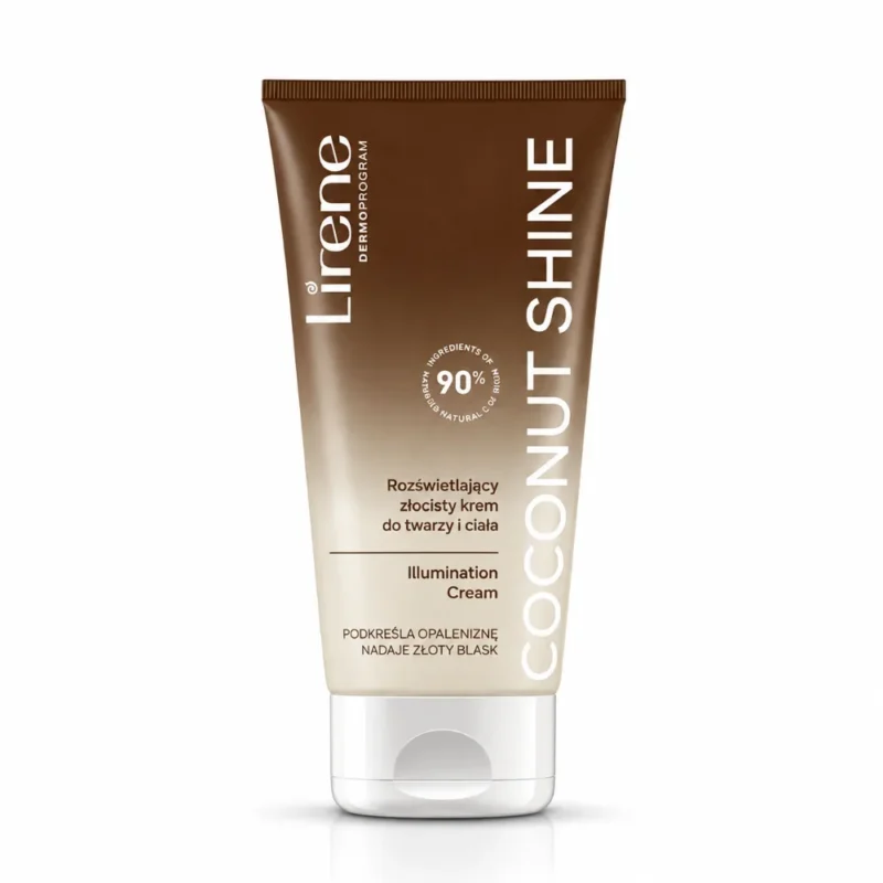 LIRENE COCONUT SHINE CREME ILLUMINATRICE DOREE VISAGE CORPS 150ML
