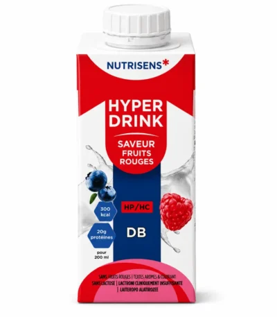 Hyperdrink - Nutrisens - Saveur fruits rouges - 200ml-3701052009832