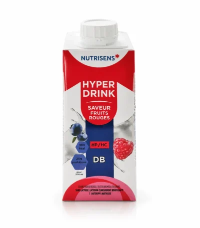 Hyperdrink - Nutrisens - Saveur fruits rouges - 200ml