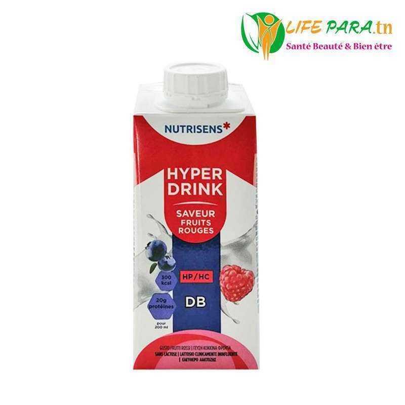 Hyperdrink – Nutrisens – Saveur fruits rouges – 200ml