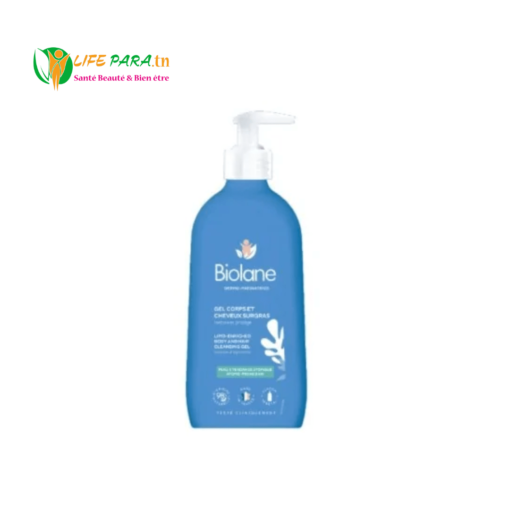 BIOLANE GEL CORPS ET CHEVEUX SURGRAS 350ML