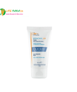 DUCRAY KERACNYL UV FLUIDE ANTI-IMPERFECTIONS PEAUX GRASSES A TENDANCE ACNEIQUE SPF50 50ML