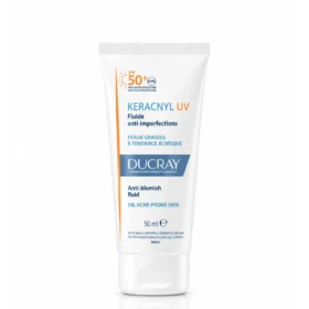 DUCRAY KERACNYL UV FLUIDE ANTI-IMPERFECTIONS PEAUX GRASSES A TENDANCE ACNEIQUE SPF50 50ML