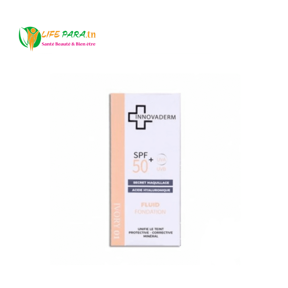 INNOVADERM 50+ FOND DE TEINT (01) IVORY 30ML