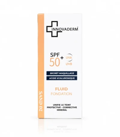 INNOVADERM SPF50+ FOND DE TEINT (02) SAND 30ML-6192312300023