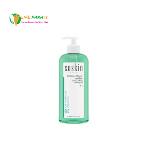 SOSKIN GEL DOUX NETTOYANT PURIFIANT 500ML