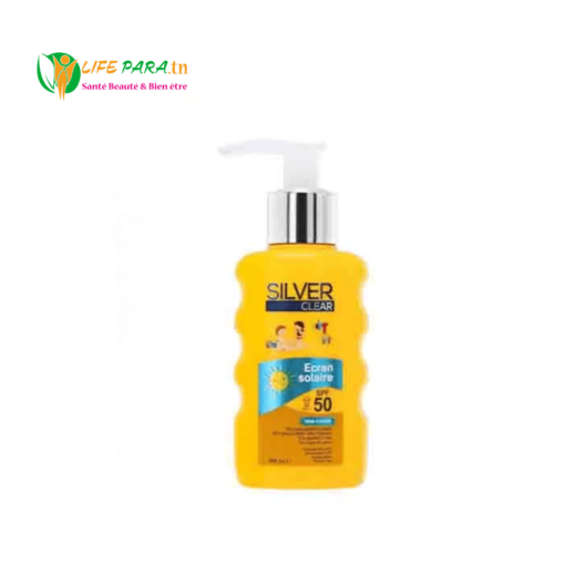 Silver Clear Ecran Solaire Invisible Bébés Et Enfants 100 ML