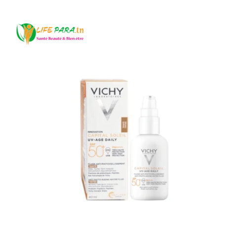 VICHY CAPITAL SOLEIL UV AGE DAILY FLUIDE TEINTE ANTI PHOTOVIEILLISSEMENT SPF50+ 40ML