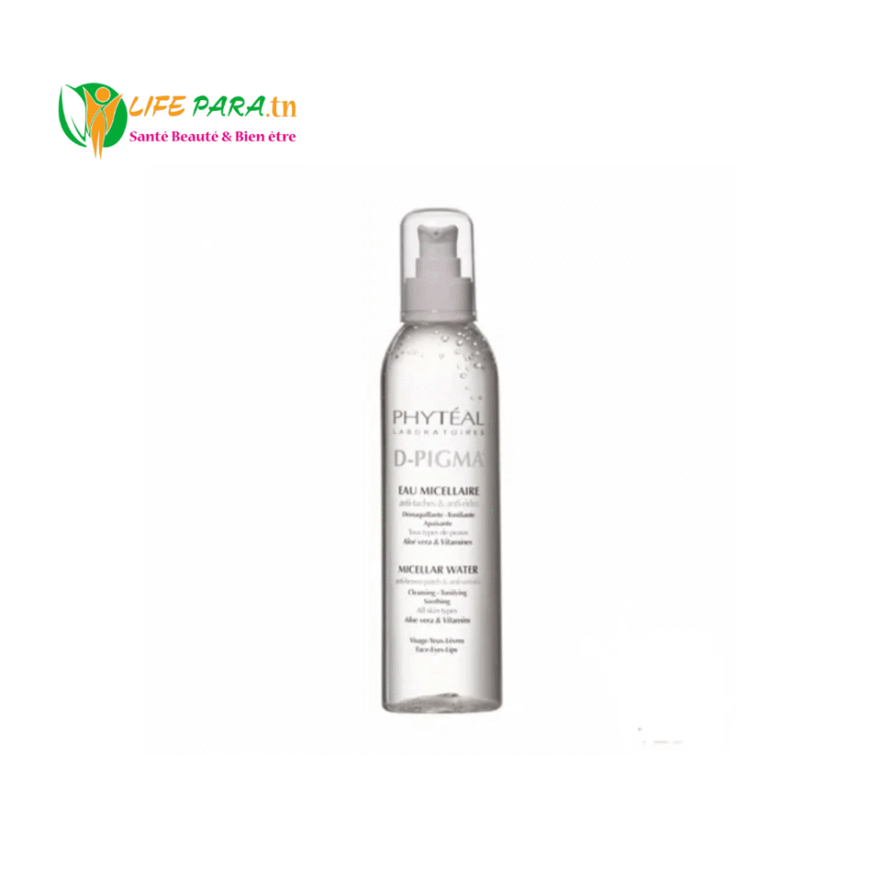 PHYTEAL DPIGMA EAU MICELLAIRE A L'ALOE VERA 250ML
