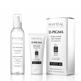 PHYTEAL DPIGMA ECRAN TEINTÉ BEIGE ECLAT SPF50 + EAU MICELLAIRE A L’ALOE VERA 250ML OFFERTE