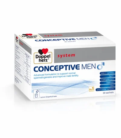 AKTIV DOPPEL HERZ CONCEPTIVE POUDRE DE SUPPLEMENT DE VITAMINES POUR HOMMES 30 SACHETS