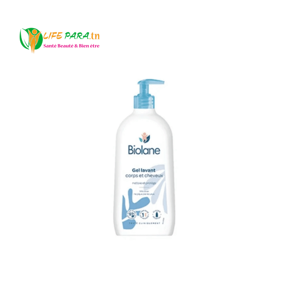 BIOLANE Gel lavant corps cheveux 2 en 1 350ML