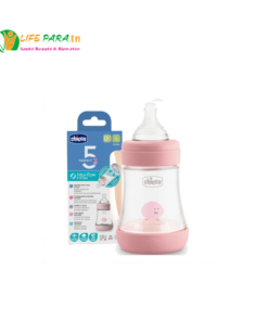 CHICCO PERFECT-5 SILICONE ROSE BOTTLE 150ML