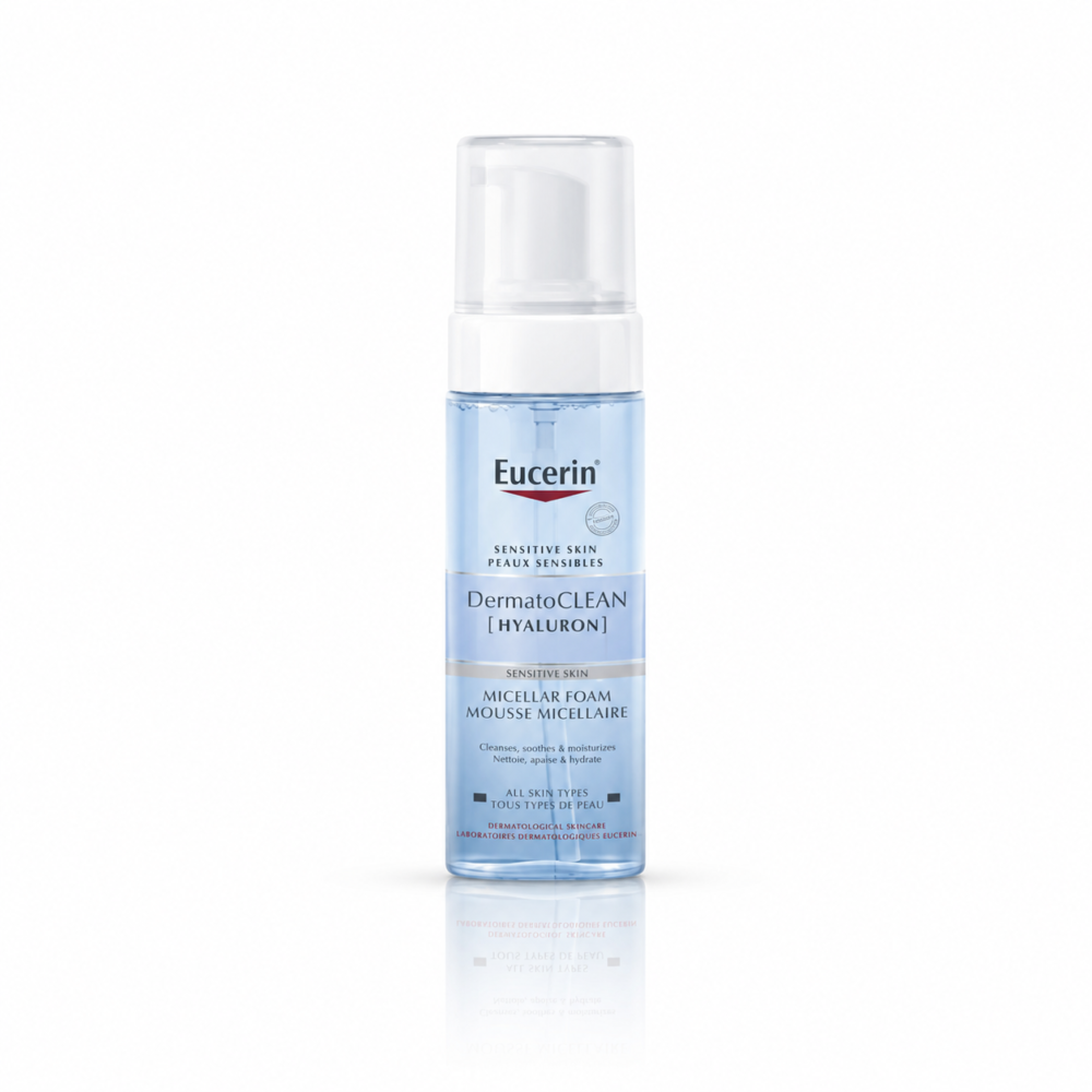 EUCERIN DERMATOCLEAN MOUSSE MICELLAIRE 150ML