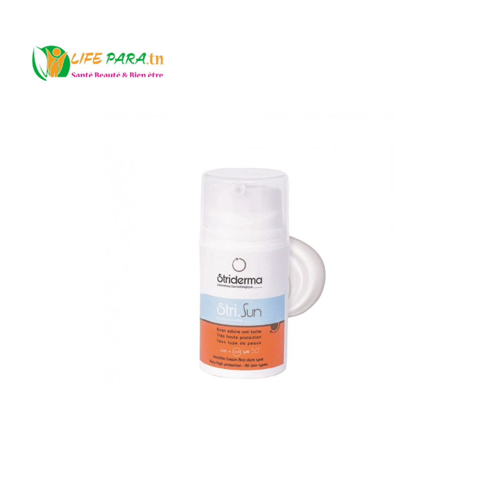 STRI SUN Écran solaire invisible SPF 50+ tout type de peaux Anti tâche 50 ML