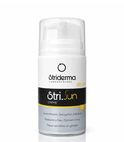 STRI SUN Écran solaire teinté 01 SPF 50+ Peau mixtes a grasses Anti tâche 50 ML
