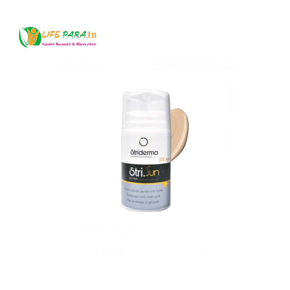 STRI SUN Écran solaire teinté 02 SPF 50+ Peau mixtes a grasses Anti tâche 50 ML