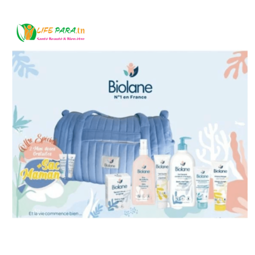 BIOLANE SAC MAMAN MATELASSE BLEU
