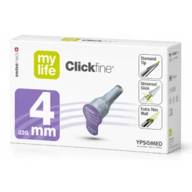 CLICK FINE AIGUILLES STYLOS À INSULINE 4 MM B100