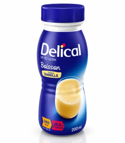 DELICAL Boisson Lactée Vanille 200 ml