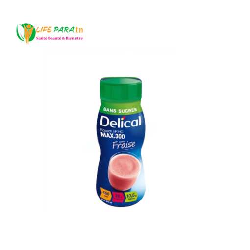 DELICAL Boisson Sans Sucre Fraise 200ml