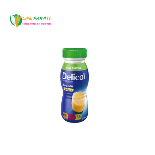 DELICAL Boisson Sans Sucre vanille,200ml