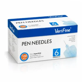 VERIFINE AIGUILLES STYLOS À INSULINE 6 MM B100