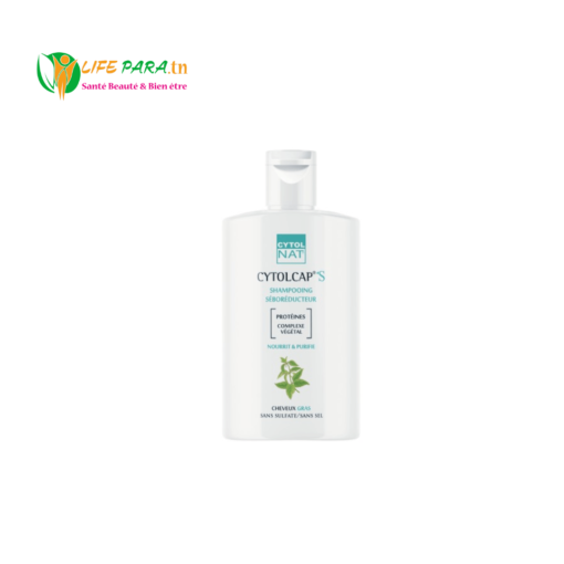 CYTOLNAT CYTOLCAP S SHAMPOOING SEBOREDUCTEUR CHEVEUX GRAS 200ML