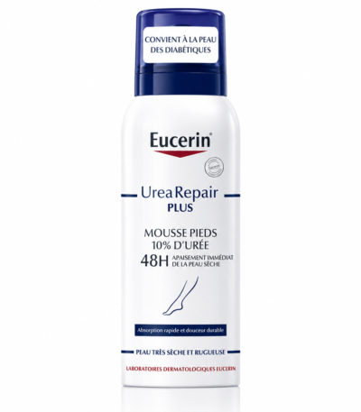 EUCERIN Urea Repair Plus Mousse Pieds 10% D’urée 150ml