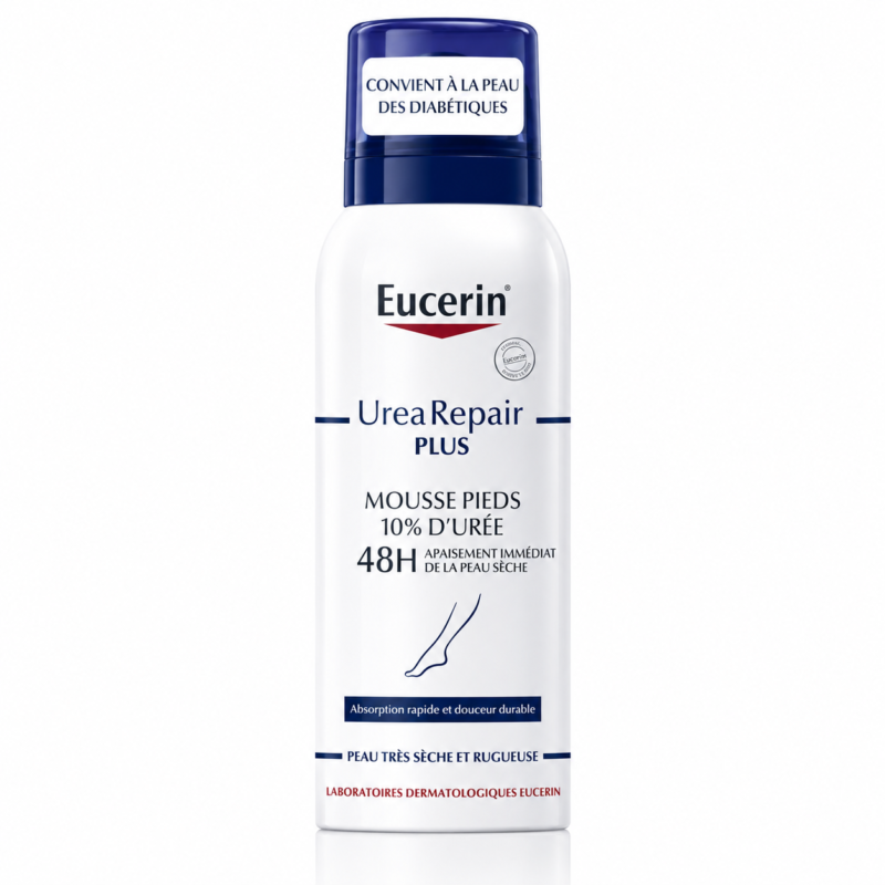 EUCERIN Urea Repair Plus Mousse Pieds 10% D’urée 150ml