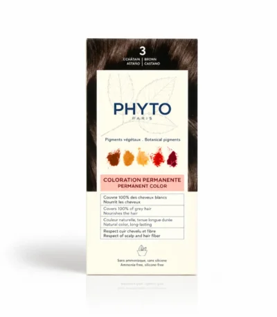 PHYTO Color 3 Châtain Foncé