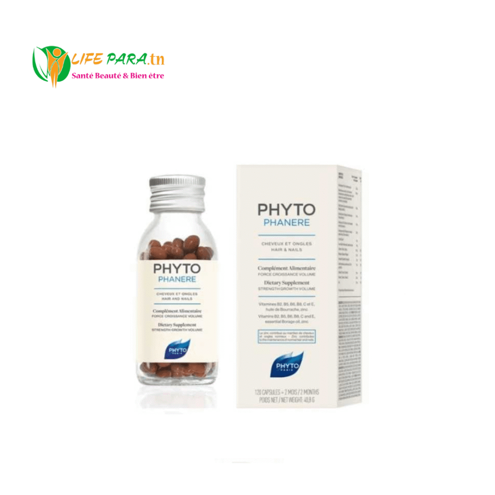 PHYTO PHYTOPHANERE CHEVEUX ET ONGLES, 120 CAPSULES
