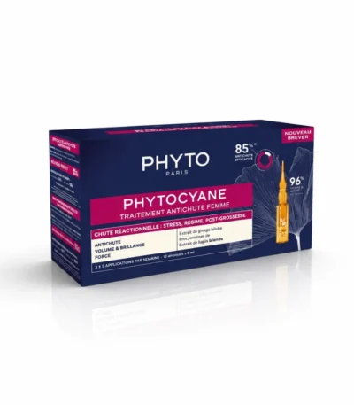 PHYTO Phytocyane Antichute Réactionnelle Femme12x5ml