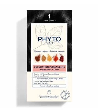 PHYTOCOLOR 1 Noir Coloration Permanente