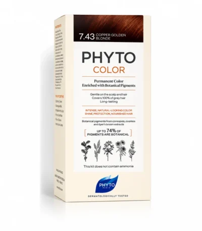 PHYTOCOLOR 7.43 Blond Cuivré Doré