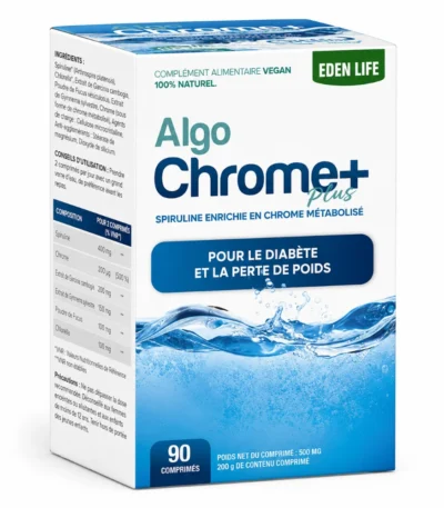 AlgoChrome Plus – 90 comprimés – Eden Life