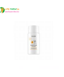 BABE FACIAL SUNSCREEN SUPER FLUIDE À L’ACIDE HYALURONIQUE SPF 50 + 50 ML