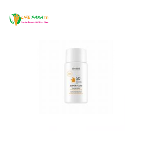 BABE FACIAL SUNSCREEN SUPER FLUIDE À L’ACIDE HYALURONIQUE SPF 50 + 50 ML