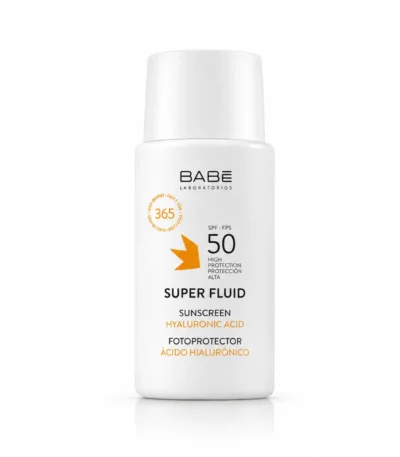 BABE Facial Sunscreen Matifiant Super Fluide SPF50+ 50 ml