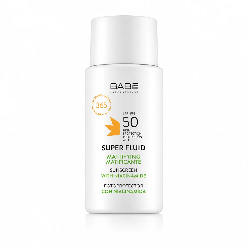 BABE Super Fluid Mattifying SPF 50 50ML BABE Super Fluid Mattifying SPF 50 50ML