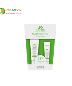 Babe Stop Akn Promo with Babe Mattifying Moisturiser, 50ml & Spot Control Gel, 8ml